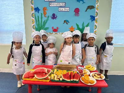 Child at Little Heaven Daycare